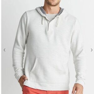Marine Layer Montecito Hoodie Natural Size Medium NWOT